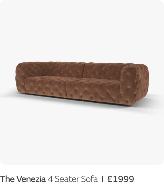 Venezia 4 seater sofa