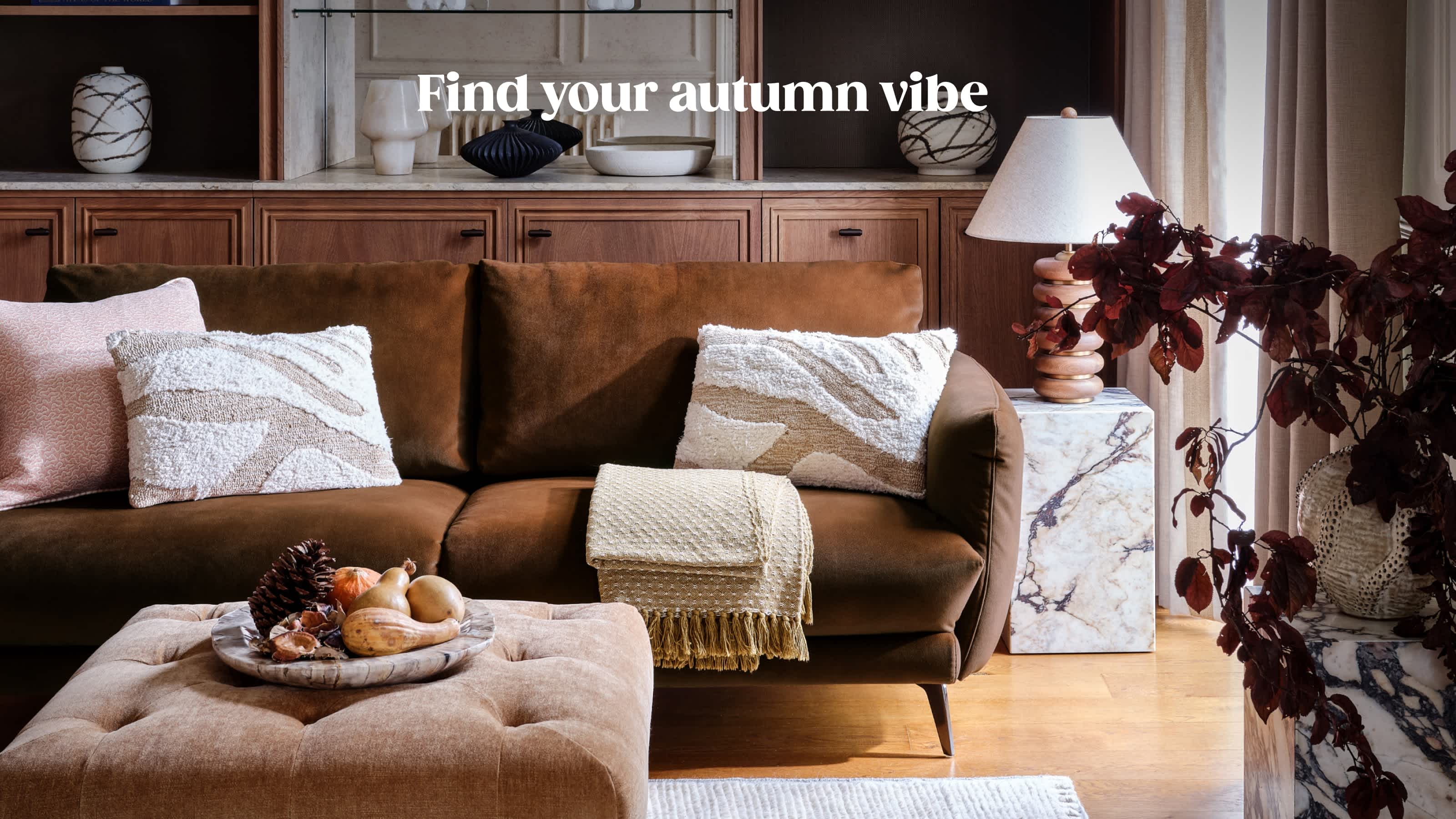 Autumn sofa trends