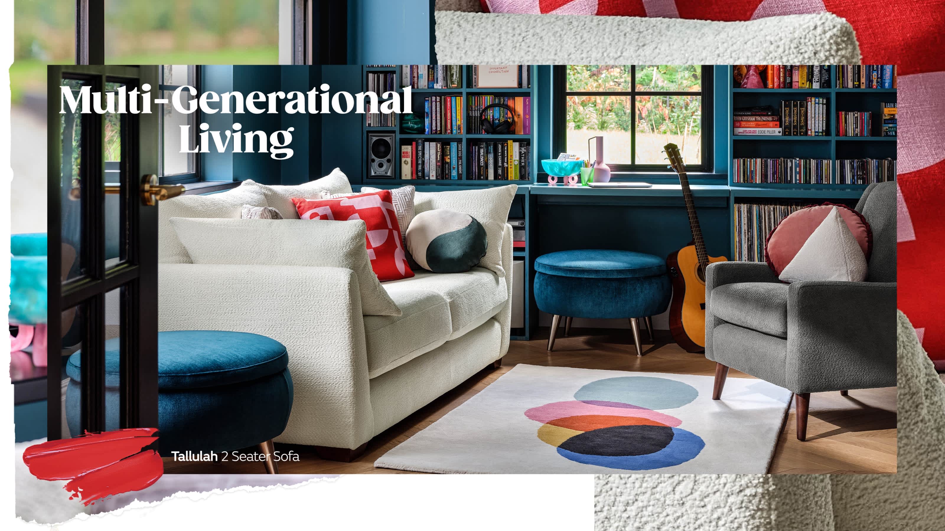 Spring sofa trends - Multi-generational living