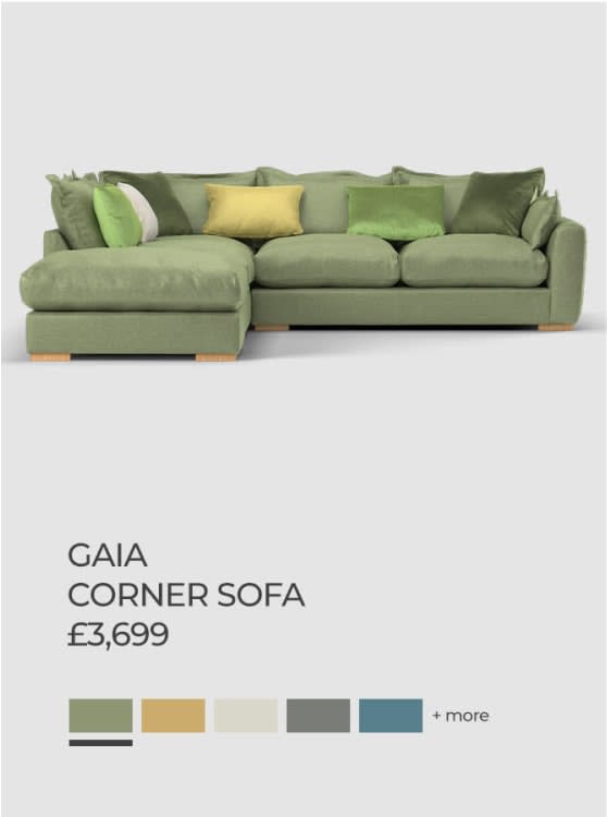 Gaia corner sofa