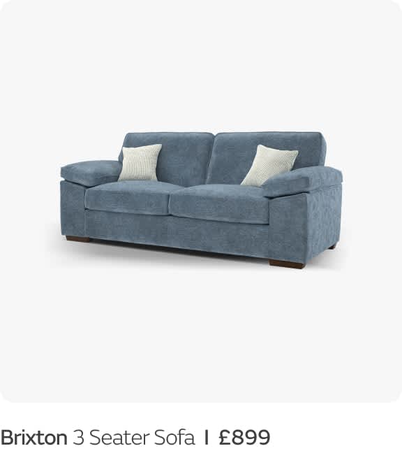 Brixton 3 Seater Sofa  I  £899