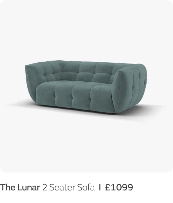 The Lunar 2 Seater Sofa  I  £1099