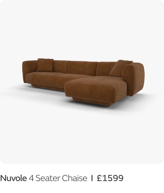 Nuvole 4 Seater Chaise  I  £1599