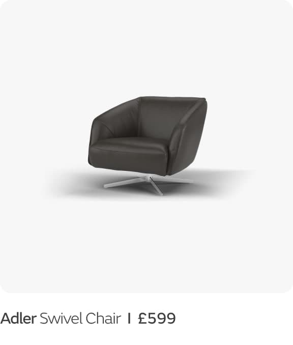 Adler Swivel Chair  I  £599