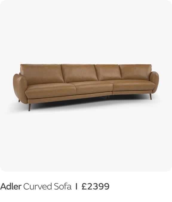 Adler Curved Sofa  I  £2399