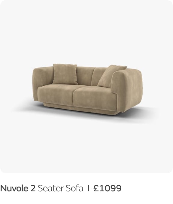 Nuvole 2 Seater Sofa  I  £1099