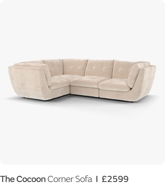The Cocoon Corner Sofa  I  £2599