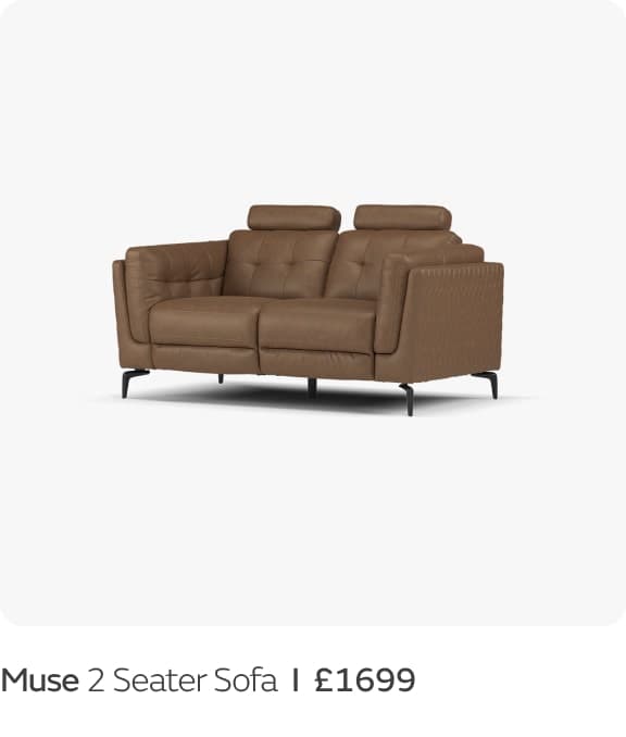 Muse 2 Seater Sofa  I  £1699