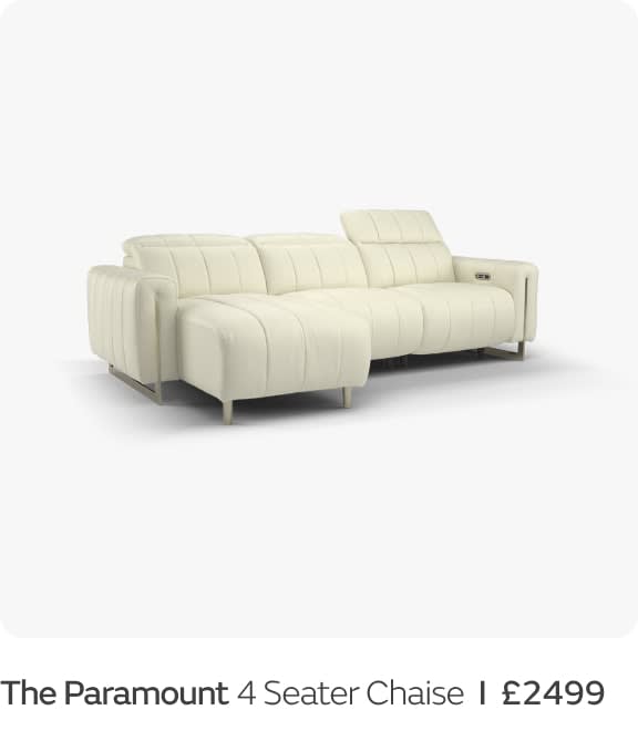 The Paramount 4 Seater Chaise  I  £2499