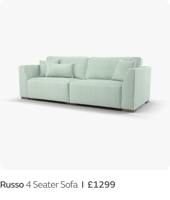 Russo 4 Seater Sofa  I  £1299