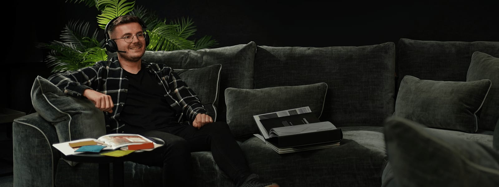 Image of a man sitting