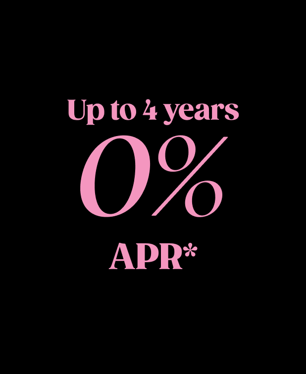 Up to 4 years 0% APR