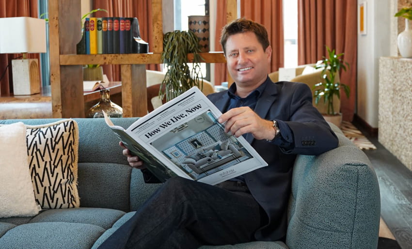 George Clarke at Sofology