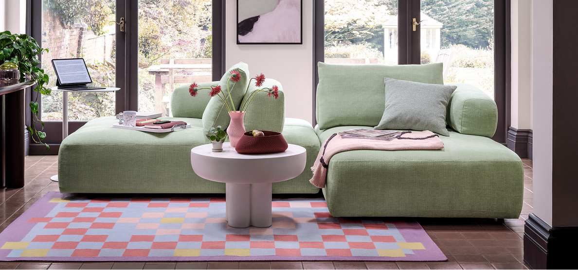 Green living room
