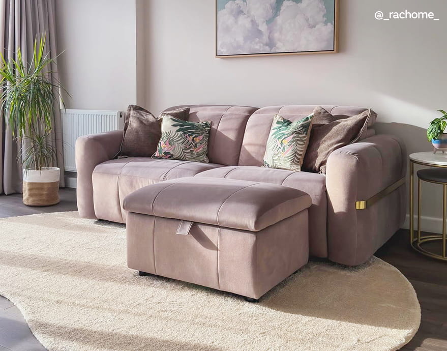 Add cosy elements to warm up the cooler tones