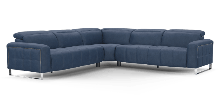 Dark blue sofa