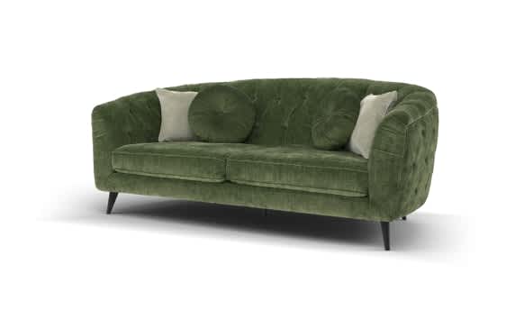 Green sofa