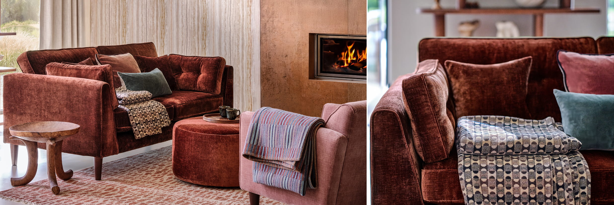 Be eclectic with your furniture choices