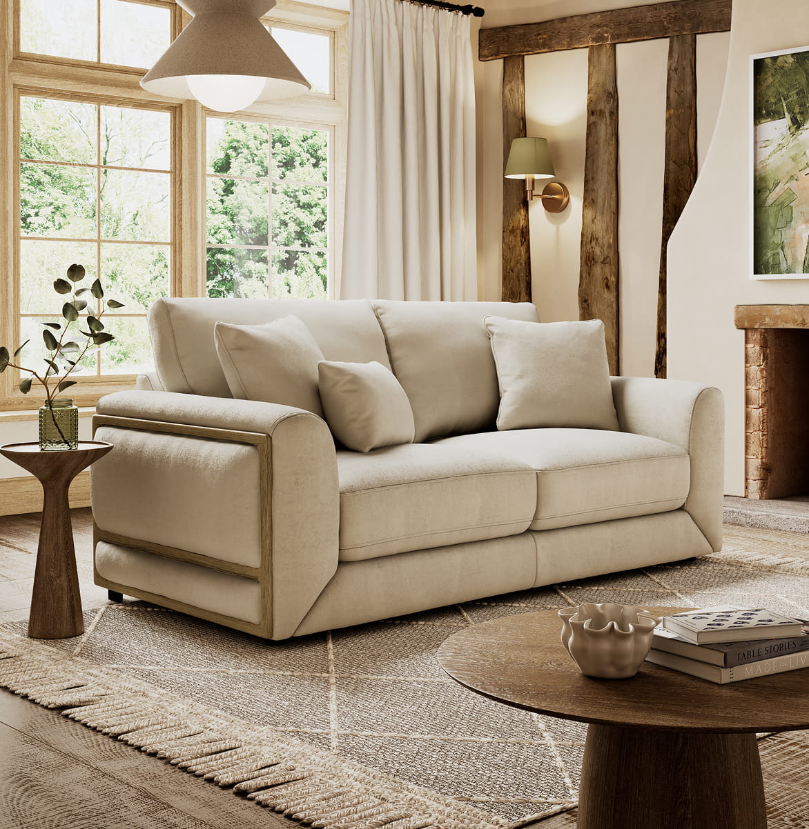 cinema sofa showcased in a styled room