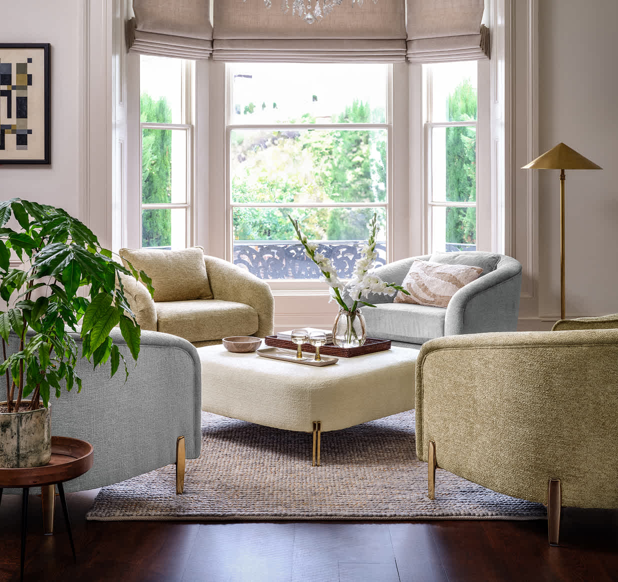 Create a sociable conversation zone in your layout