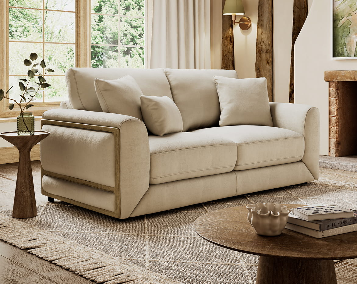 Anchor your scheme with the sofa