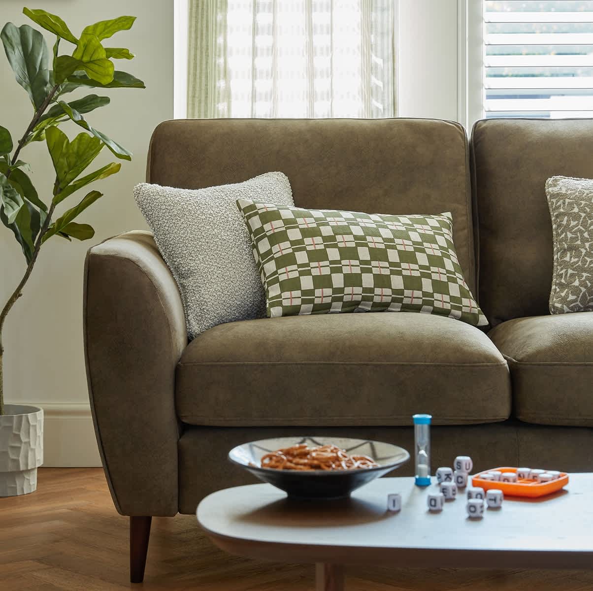 7. Add plants and greenery to bring the space to life