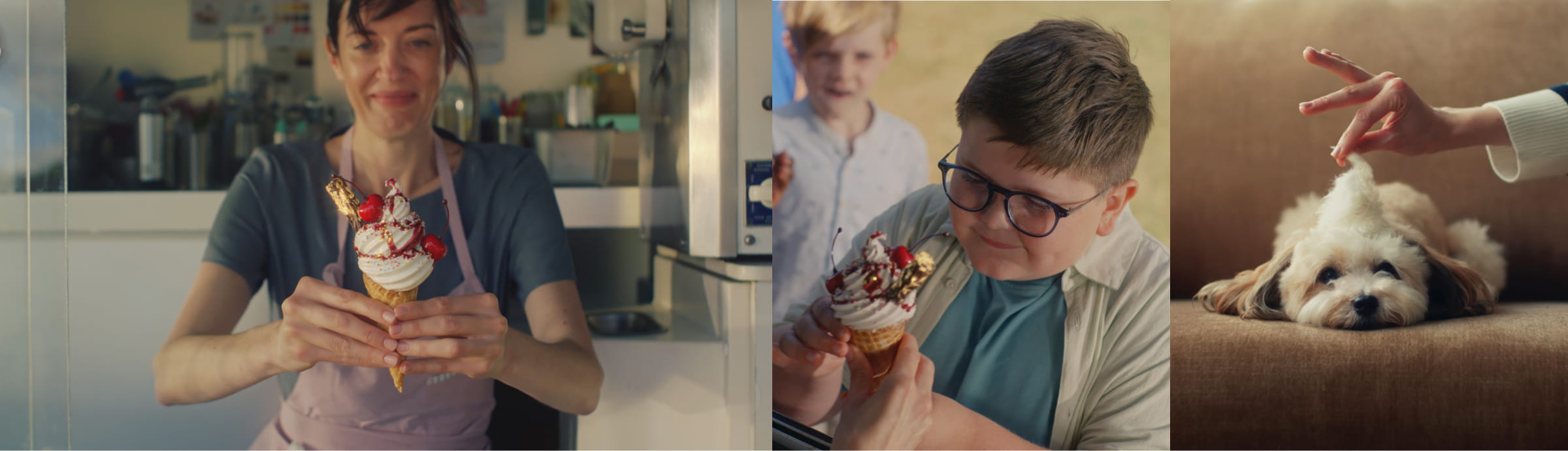 A picture of a stylish woman, a stylish guinea pig and a person holding a guinea pig as part of our 'fussy' campaign