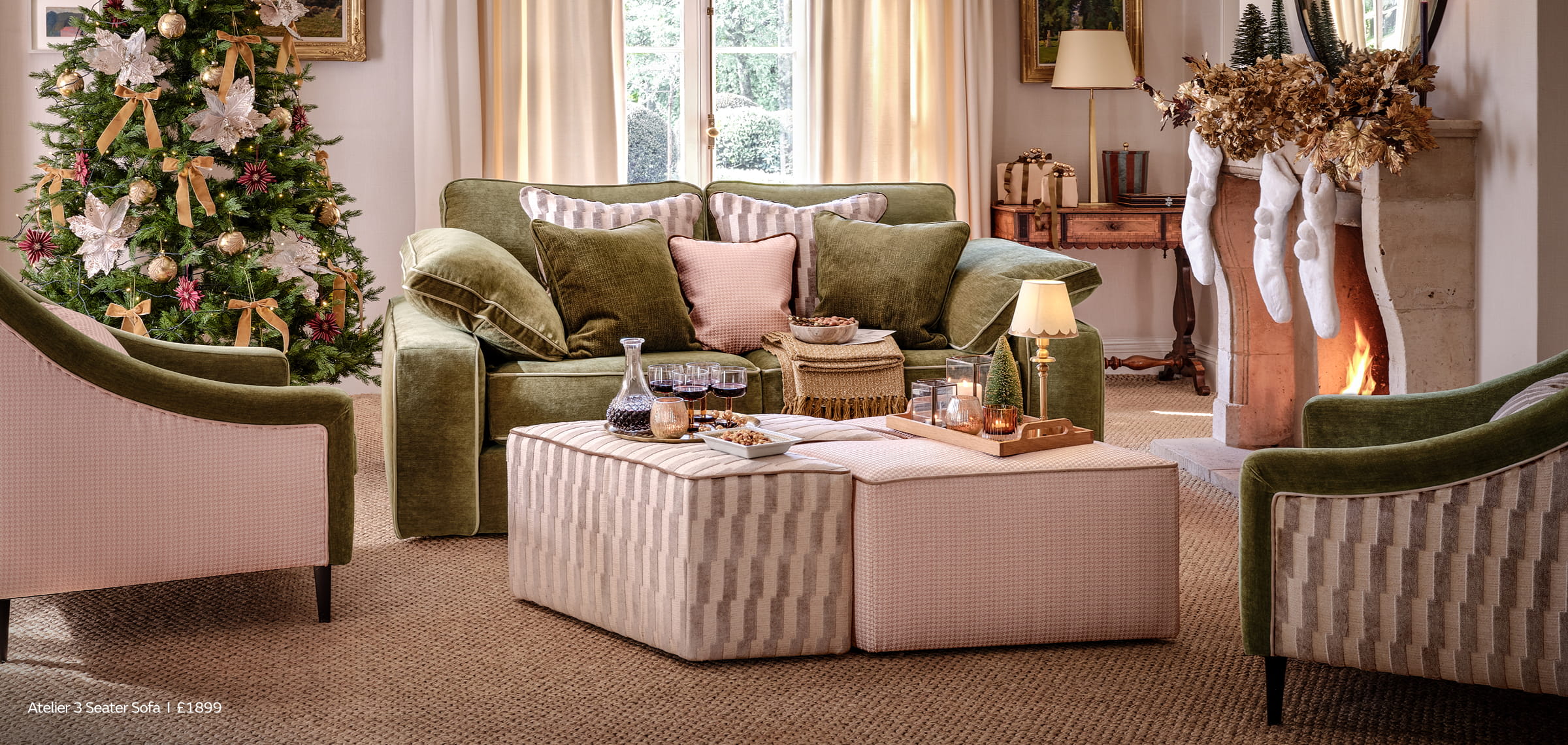 Atelier 3 Seater Sofa I £1899