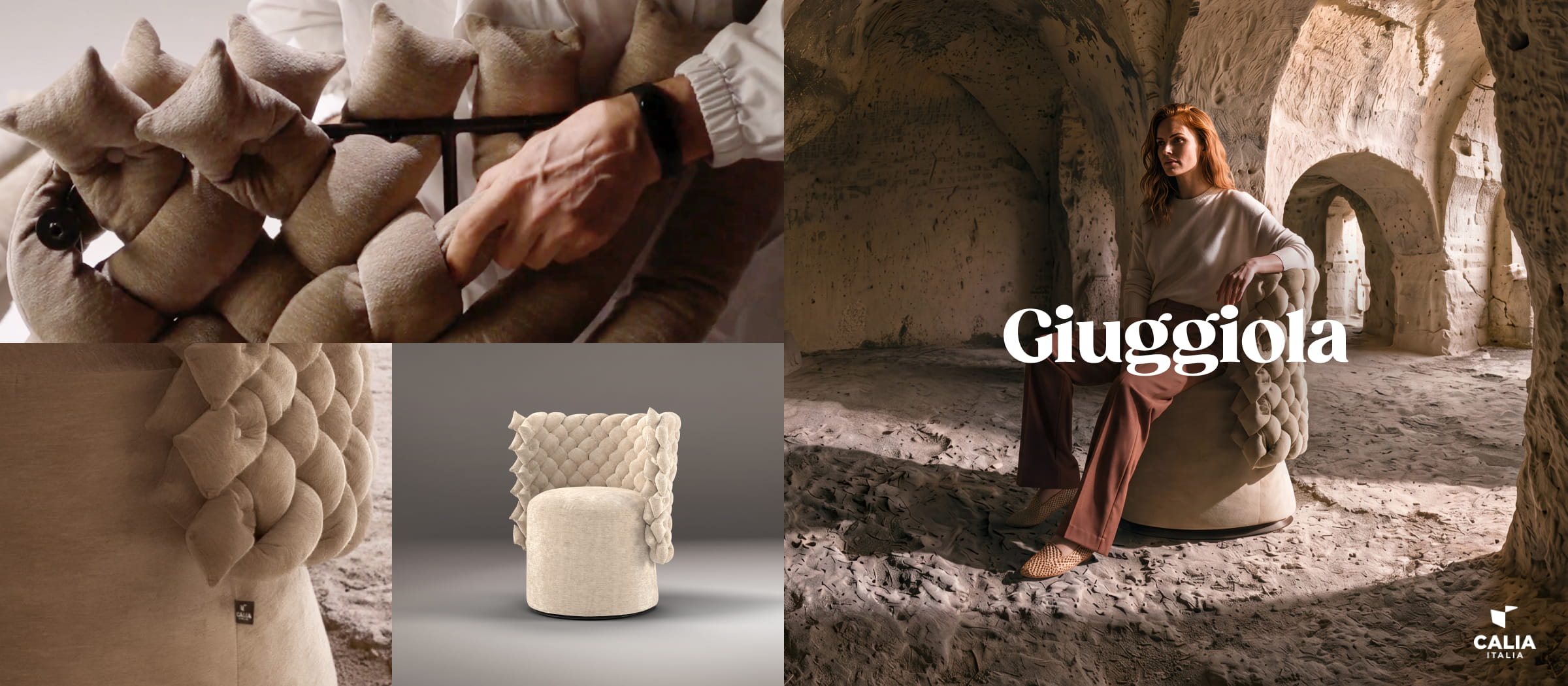 Cream Giuggiola chair