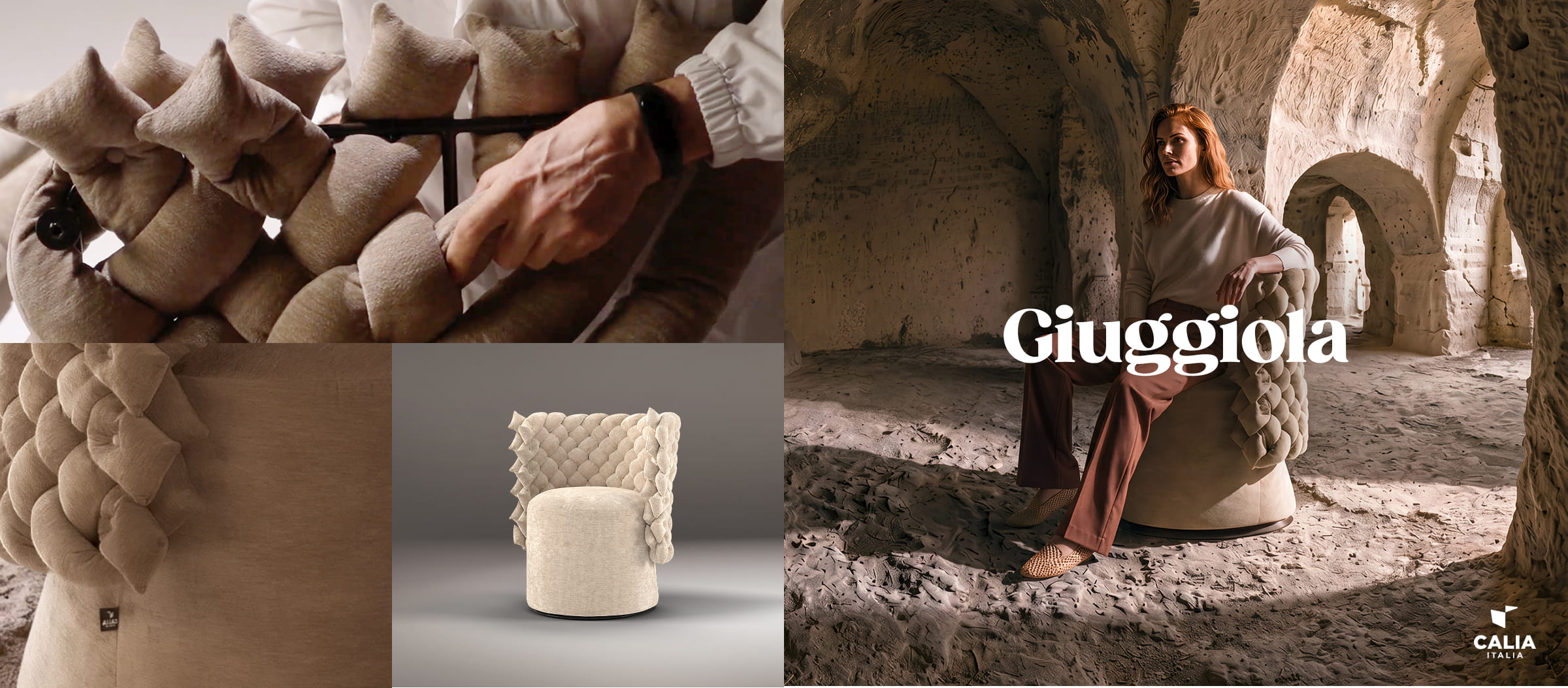 Cream Giuggiola chair