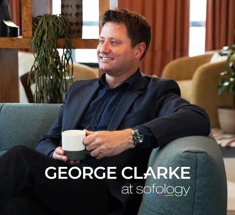 Geogre Clarke at Sofology