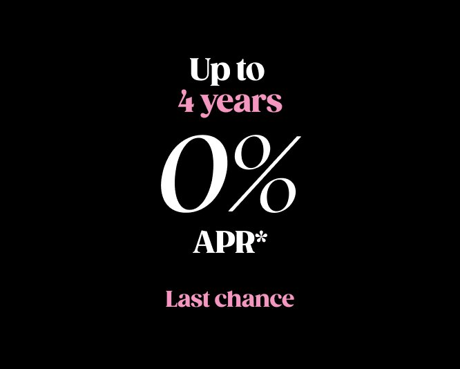 Up to 4 years 0% APR