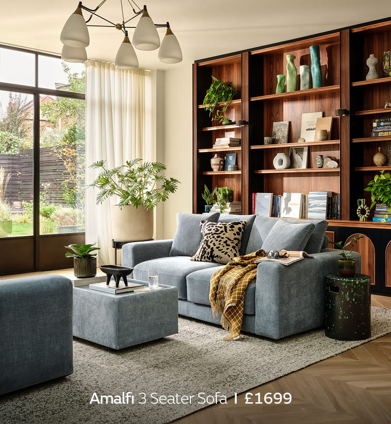 Amalfi 3 Seater Sofa  I  £1699