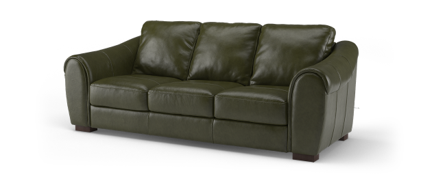 Galleria Sofology, American Heritage Leather Sofa