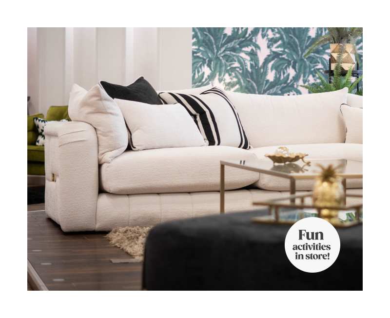 Sofology store with Cricket sofa range