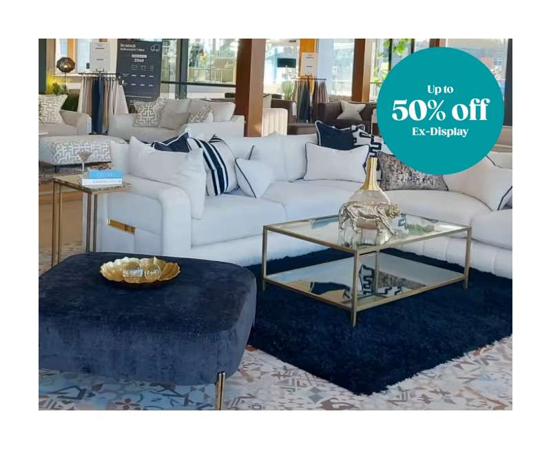 Sofology store with hourglass sofa range