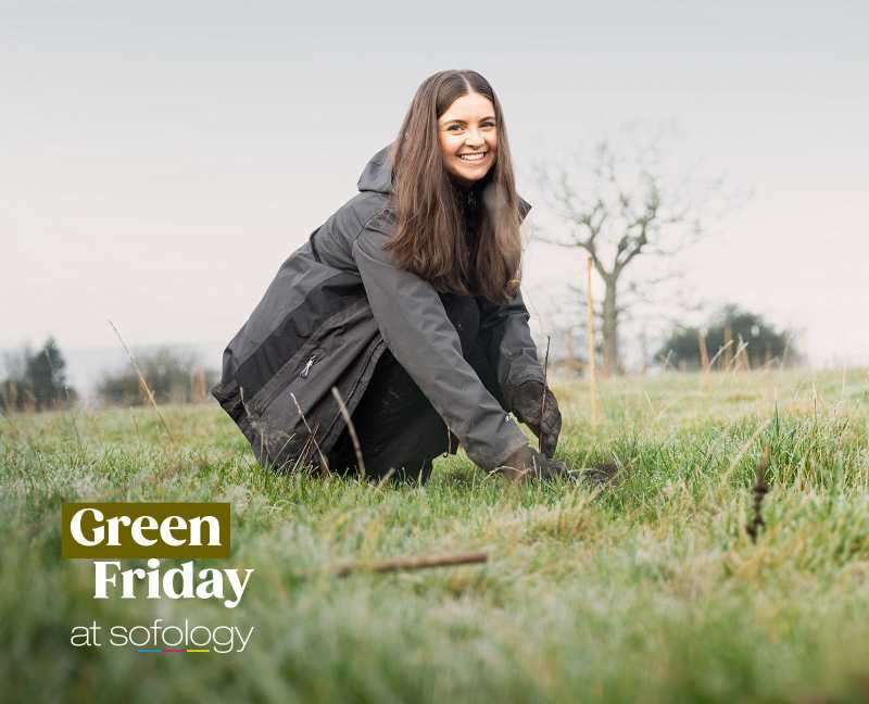 Together, we’re planting 68 hectares of woodland. Thank you